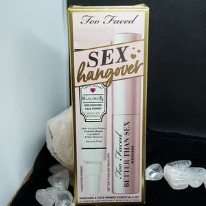 Too Faced NIB Better Than Sex & HangoveRx Set